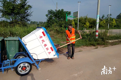 南雄新景 保潔電動(dòng)車(chē)開(kāi)進(jìn)村，垃圾清運(yùn)革新助力農(nóng)村人居環(huán)境大變樣